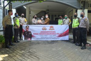 Polsek Neglasari Anjangsana ke Purnawirawan