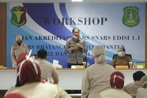 Biddokes Polda Banten Adakan Workshop Ujian Akreditasi RS Bhayangkara