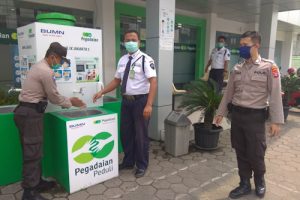 New Normal, Ditbinmas Polda Banten Cek Protokol Kesehatan di Pegadaian Serang