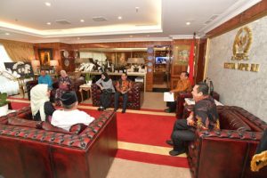 Temui Alumni PMII Ketua MPR Bahas UU BPIP