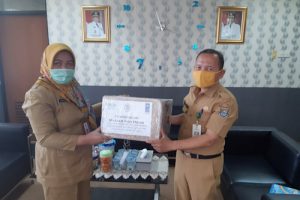 KOICA dan UNDP Serahkan Bantuan Masker Non Medis ke Pemkab Tangerang
