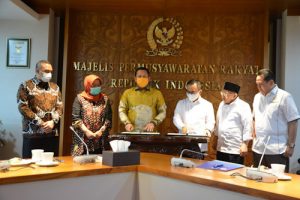 Bupati Tangerang Hadiri MoU Empat Pilar MPR RI dengan APKASI