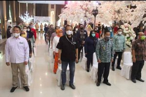 Walikota Serang Hadiri Simulasi Tata Cara Pernikahan di Masa Transisi