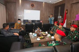 Grup 1 Kopasus Siap Bersinergi dengan Pemkot Serang Untuk Ketahanan Pangan