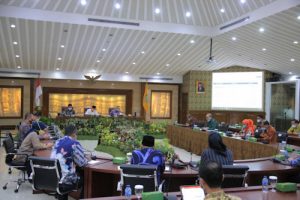 Rakor dengan Gubernur, Walikota Tangerang Paparkan Penanganan Covid-19