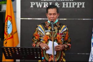 Resmikan Gedung Sekretariat PWRI dan HIPPI, Syafrudin Siap Dikritik