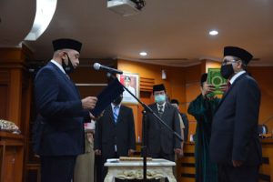 Jabat Dirut Perumdam TKR, Bupati Tangerang Minta Sofyan Safar Tingkatkan Layanan