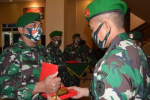 Sejumlah Pamen di Korem 052 Wijayakrama Dirotasi