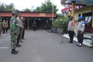 Jelang Idul Adha, Polsek Neglasari Apel Pasukan