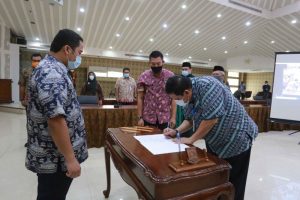 Masih Pandemi Wali Kota Tangerang Lantik Pejabat Secara Virtual