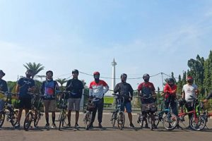 Komunitas Sepeda Lipat Tangerang Gowes Long Trip