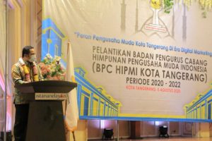 Pesan Wali Kota Tangerang Kepada Pengurus HIPMI