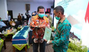 Pemkot Serang Terima 2.050 Sertifikat Tanah dari Kementrian ATR/BPN
