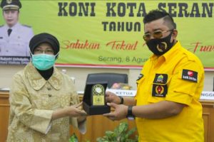 Wakil Wali Kota Serang Buka Rapat KONI
