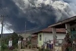 Pasca Erupsi Gunung Sinabung, Pemda Lakukan Penanganan