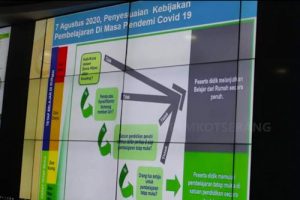Pemkot Serang Zoom Meeting dengan Kemenkopolhukam Terkait Inpres Nomor 6 Tahun 2020