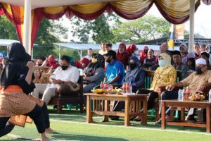 Ratu Ati Resmikan Kampung Kuliner Latar Ambeu di Cibeber
