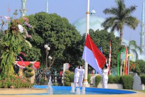 Upacara Bendera HUT RI Kota Tangerang Terapkan Protokol Kesehatan dan Terbatas