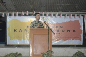 Pelantikan Karang Taruna Perum Bukit Cikasungka Terapkan Protokol Kesehatan