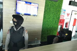 Polwan Polda Banten Patroli Nong Jawara Sasar Pelabuhan Eksekutif Merak