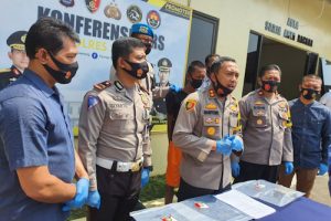 Sat Reskrim Polres Serang Amankan Pelempar Batu di Jalan Tol