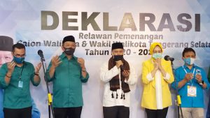 Do’a Bersama Iringi Benyamin Davnie – Pilar Saga Ichsan Daftar Ke KPU