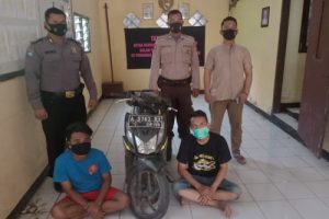 Kurang 24 Jam Polsek Kasemen Ringkus Pelaku Curanmor