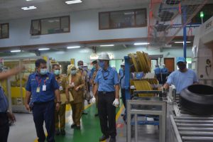 Ada yang Positif, Satgas Covid-19 Kabupaten Tangerang Datangi PT. Gajah Tunggal