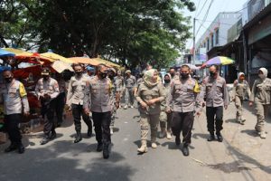 Kapolda Banten dan Kapolres Cilegon Cek Protokol Kesehatan di Ruang Publik