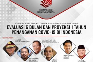 Antisipasi ‘Bom Atom’ Covid-19, Webinar KSDI Hadirkan Tokoh Nasional