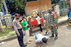 Operasi Yustisi Protokol Kesehatan di Kota Serang Warga Kena Sanksi