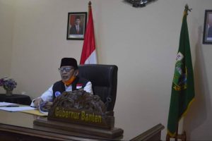 Evaluasi PSBB Tahap XI  Gubernur Banten: Tetap Semangat
