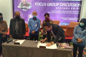 FKBKK SMK Kabupaten Tangerang, Disnaker dan FKPT Deklarasi Pergerakan Bersama ‘Link And Match’