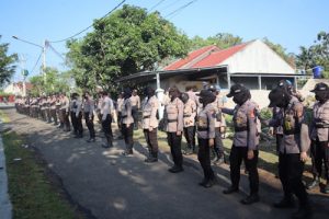 KPU Cilegon Dijaga Ketat Personel Polres