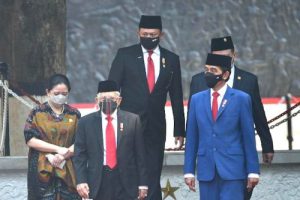 Ketua MPR RI dan Presiden Jokowi Peringati Hari Kesaktian Pancasila