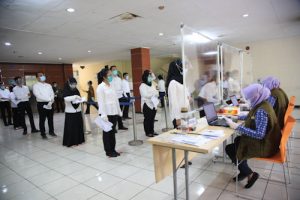 Tes SKB CPNS Kota Tangerang Terapkan Protokol Kesehatan
