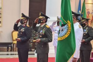 Kapolda Banten Hadiri Upacara Virtual Peringatan HUT TNI Ke-75