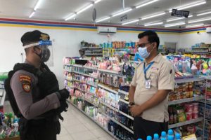 Patroli R4 Ditsamapta Polda Banten Cegah Penyebaran Covid