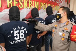 Demo Anarkis Polresta Tangerang Tetapkan Sembilan Tersangka