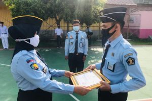 LPKA Kelas I Tangerang Beri Penghargaan ke Jajaran