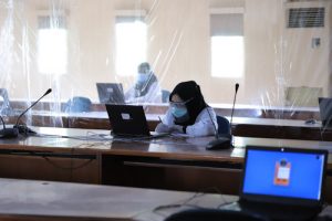 Pasien Covid-19 di Kota Tangerang Jalani Tes SKB CPNS dengan Prokes Ketat