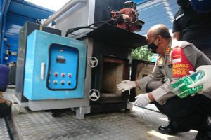 Polres Metro Tangerang Kota Musnahkan Narkoba