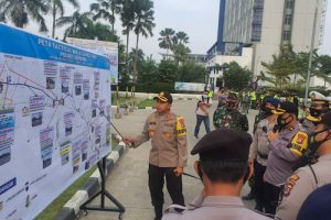 Polres Serang Apel Pengamanan Aksi Unjuk Rasa Omnibus Law
