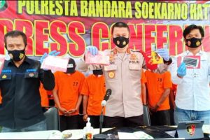 Komplotan dan Penadah Motor N-Max Digulung Polresta Bandara Soetta