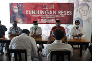 Reses di Tangsel Ananta Wahana Singgung UU Omnibus Law