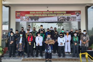 Polda Banten, TNI dan Jawara Deklarasi Tolak Anarkisme