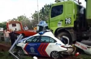 Kecelakaan Beruntun di Tol Tangerang-Merak, Sopir Dump Truck Diminta Menyerahkan Diri