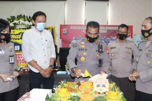 Polda Banten Syukuran HUT Ke-69 Humas Polri Secara Sederhana Melalui Webinar