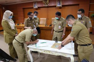 Sekda Kabupaten Tangerang Pimpin Sertijab Pejabat Setda