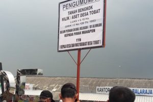 Warga Tobat Klaim Tanah Bengkok di Proyek Pasar Sentiong